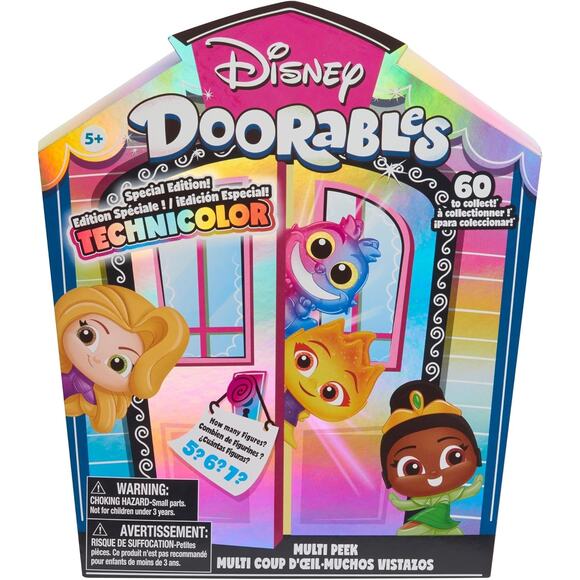NEW Disney Doorables Multi Peek Technicolor Takeover Collectible Figurines 5-7 - Picture 1 of 1